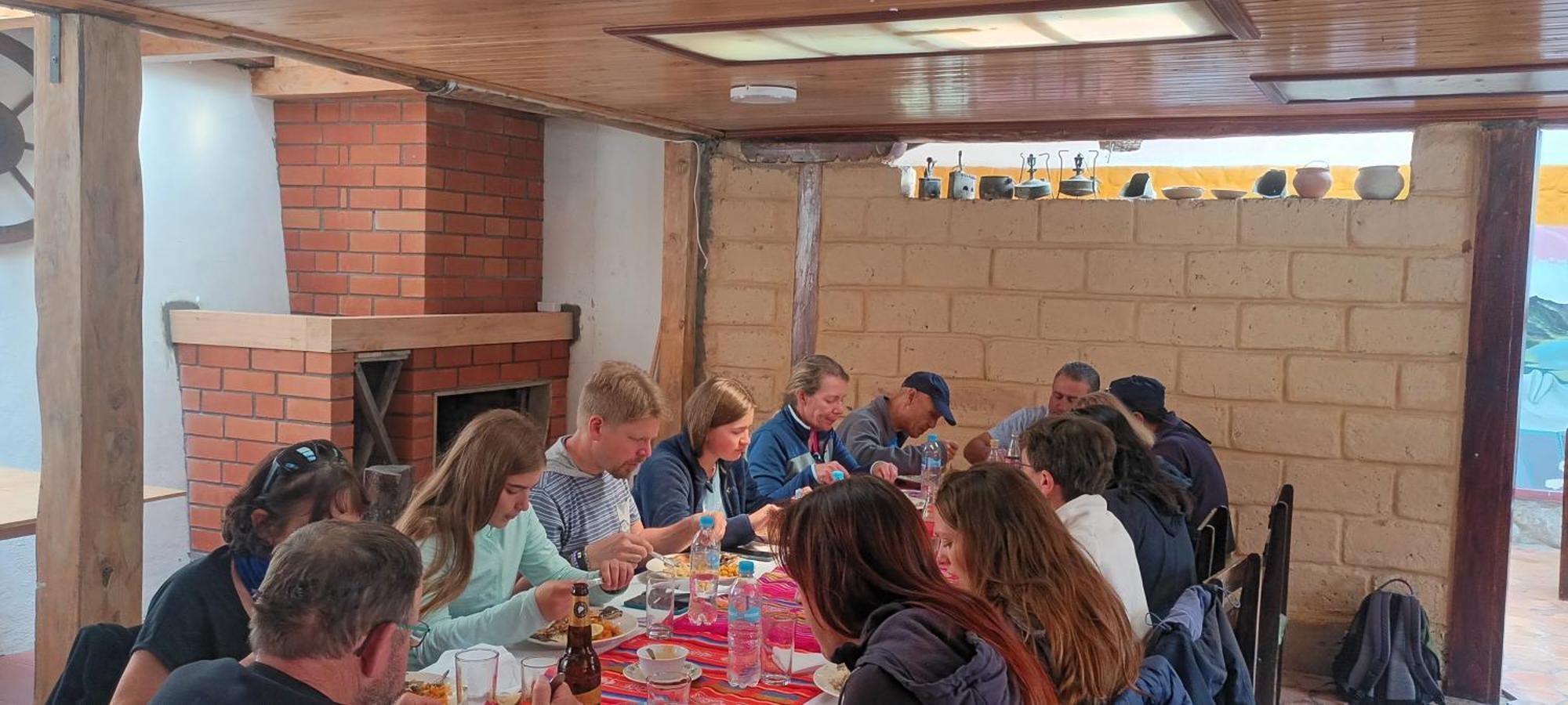 Hostal El Castillo Ingapirca Eksteriør billede